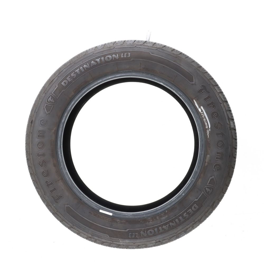 Set of (4) Used 225/60R18 Firestone Destination LE3 100H - 8-9/32 - Image 3