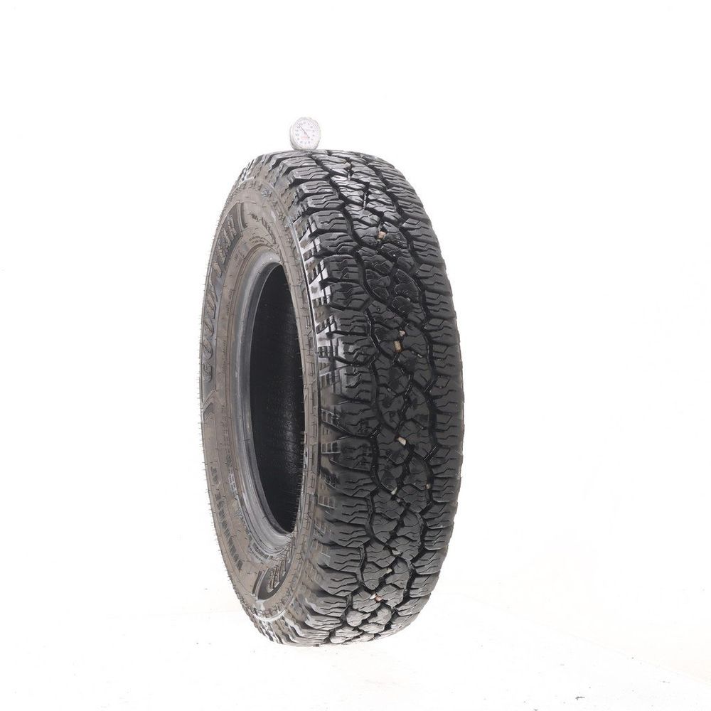 Set of (2) Used LT 225/75R16 Goodyear Wrangler Workhorse AT 115/112R E - 12-13/32 - Image 1