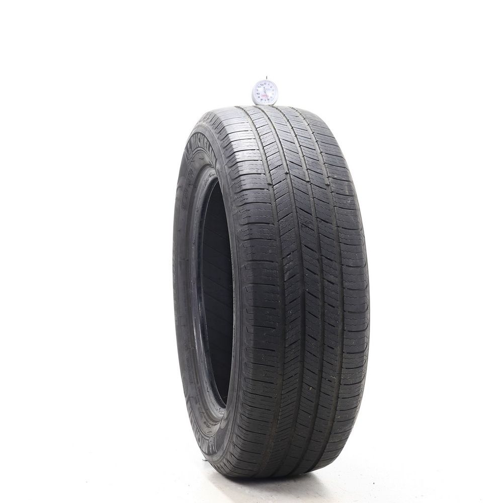 Set of (2) Used 225/60R17 Michelin Defender 99T - 6-7/32 - Image 1