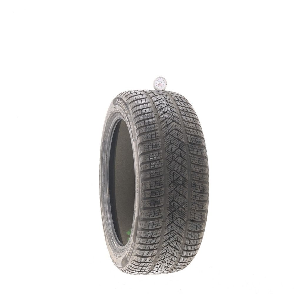 Set of (2) Used 235/45R18 Pirelli Winter Sottozero 3 TO PNCS 98V - 9/32 - Image 1