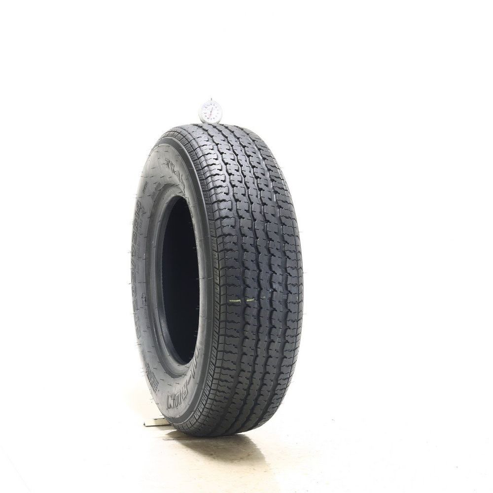 Set of (2) Used ST 205/75R14 Hi-Run JK42 100/96L C - 7.5/32 - Image 1