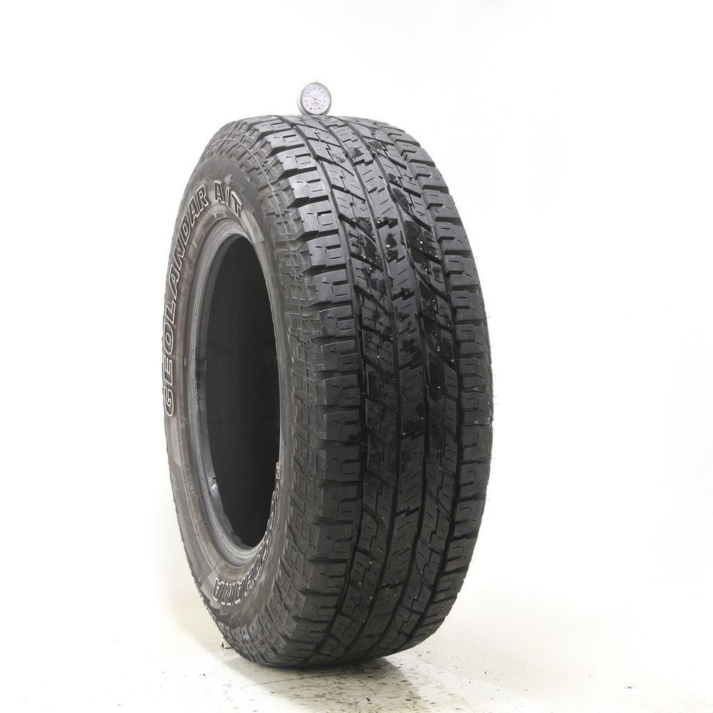 Set of (2) Used LT 275/65R18 Yokohama Geolandar A/T G015 123/120S - 11-11.5/32 - Image 1