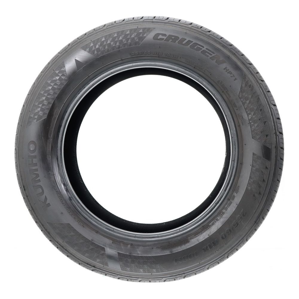 Set of (2) Used 255/60R18 Kumho Crugen HP71 108H - 8-9.5/32 - Image 3