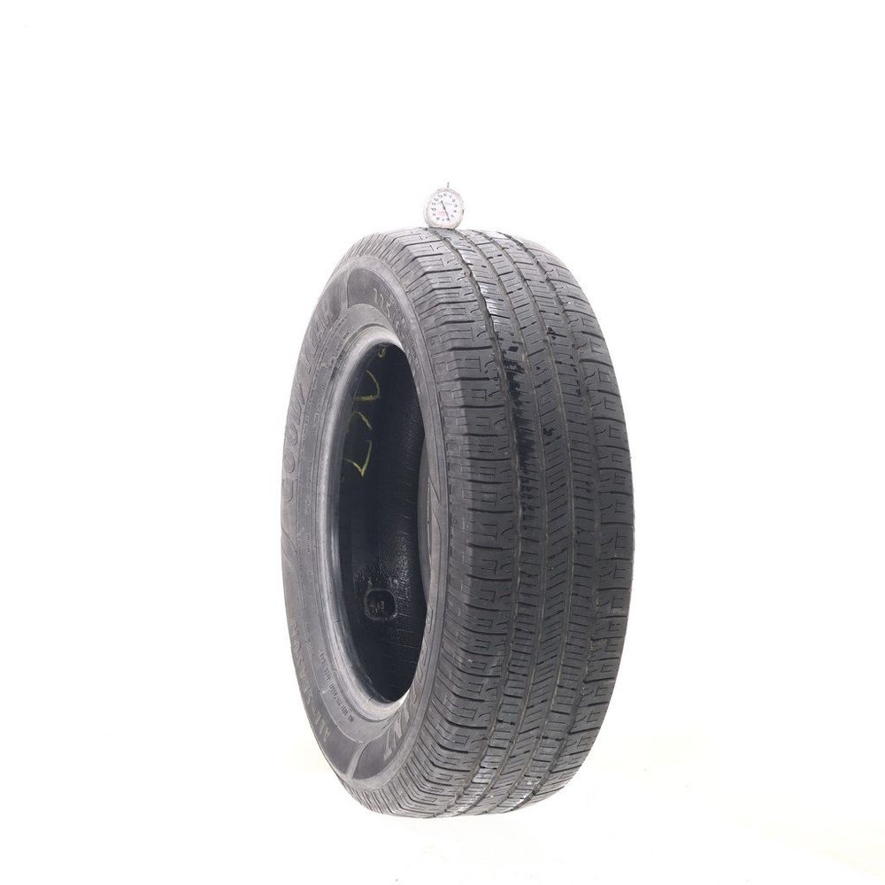 Set of (2) Used 225/65R17 Goodyear Reliant All-season 102H - 5.5-6.5/32 - Image 1