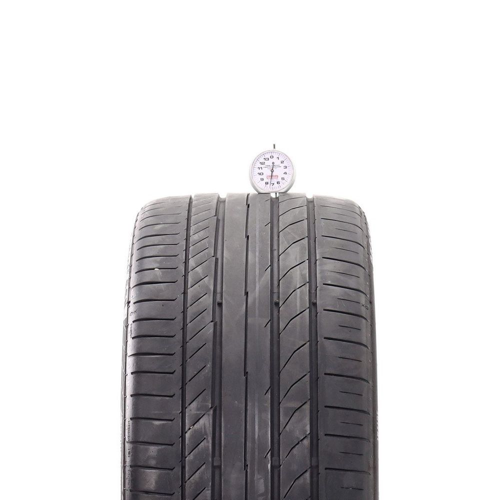 Set of (4) Used 255/35R19 Continental ContiSportContact 5 SSR MOE 96Y - 7-8.5/32 - Image 2