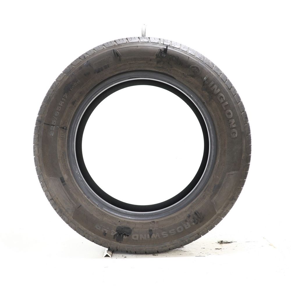 Set of (2) Used 225/65R17 Linglong Crosswind 4X4 HP 102H - 9/32 - Image 3