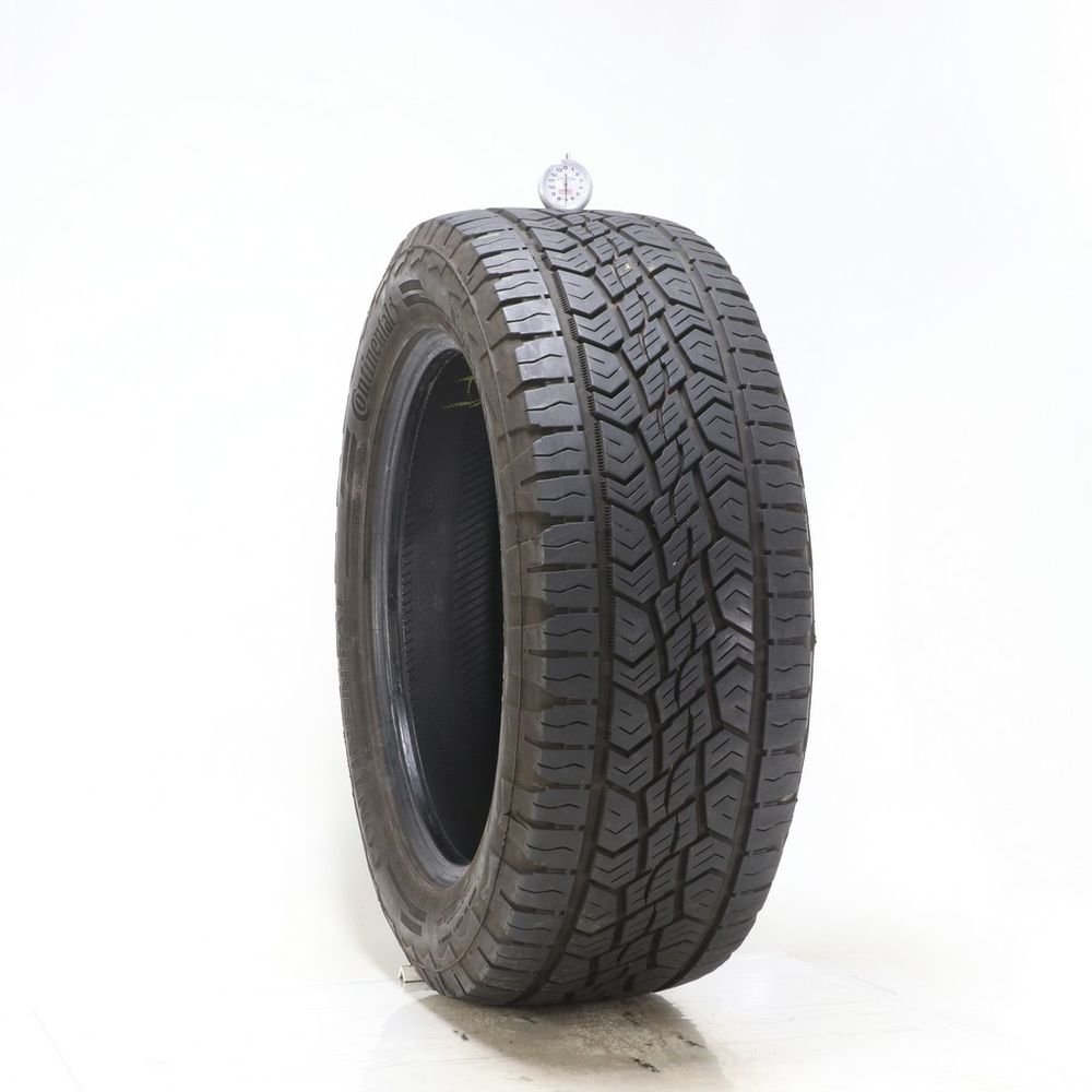 Used 255/55R19 Continental TerrainContact AT 111V - 7/32 - Image 1