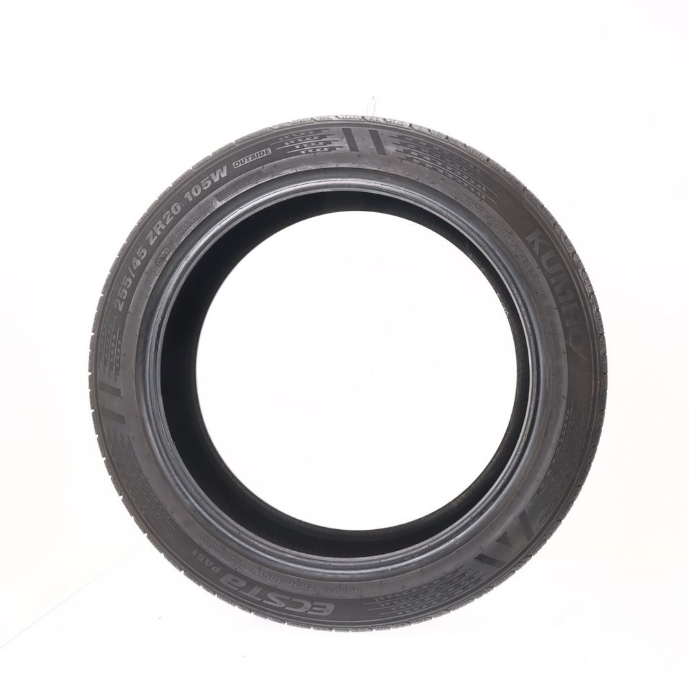 Set of (2) Used 255/45ZR20 Kumho Ecsta PA51 105W - 5.5-6/32 - Image 3