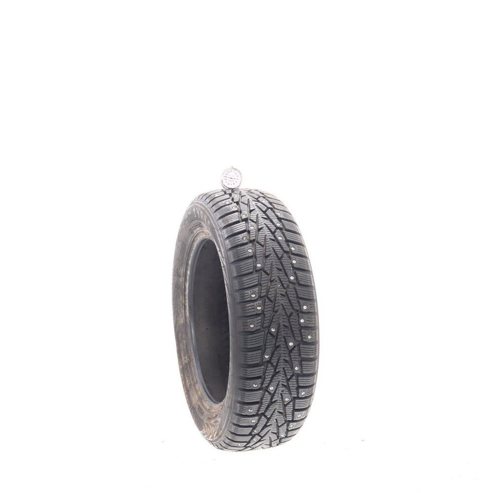 Set of (2) Used 185/60R15 Nokian Nordman 7 Studded 88T - 10.5/32 - Image 1