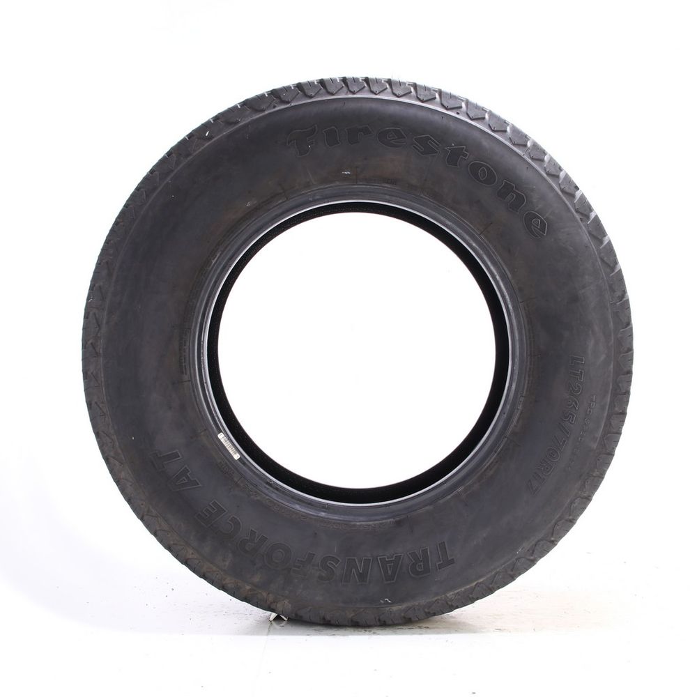 Set of (2) Used LT 265/70R17 Firestone Transforce AT 121/118Q E - 12.5-14/32 - Image 3
