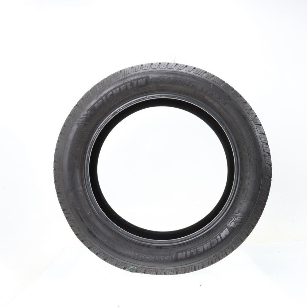 Set of (2) Used 255/50R19 Michelin Defender LTX M/S 107H - 8-9/32 - Image 3