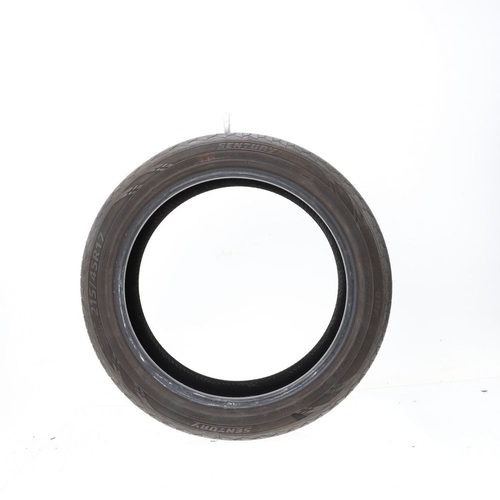 Set of (2) Used 215/45ZR17 Sentury UHP 91W - 7/32 - Image 3