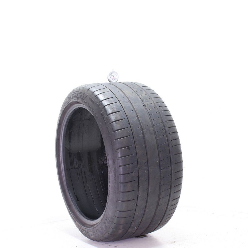 Set of (2) Used 305/35ZR19 Michelin Pilot Super Sport 102Y - 5-5.5/32 - Image 1