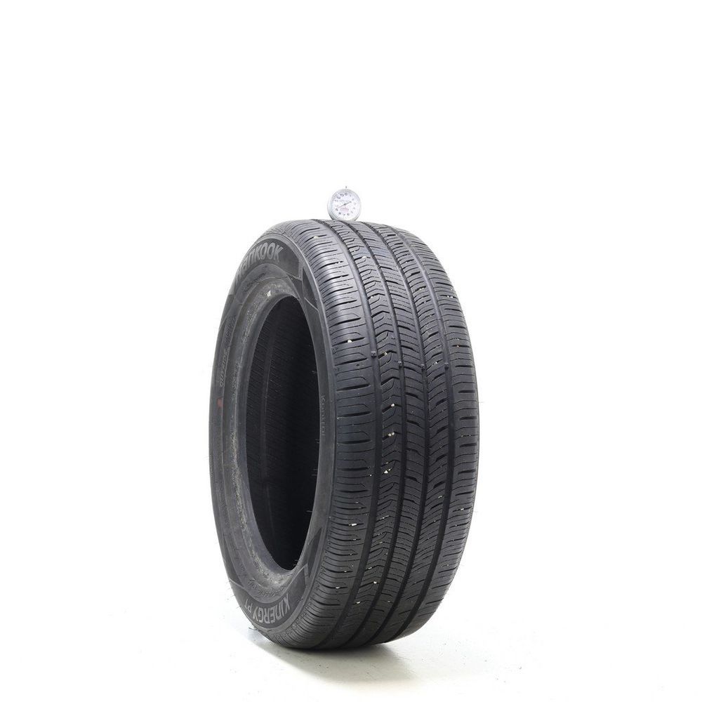 Set of (2) Used 205/55R16 Hankook Kinergy PT 91H - 9-10/32 - Image 1