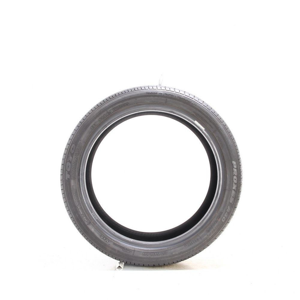 Set of (4) Used 215/45R18 Toyo Proxes A40 89V - 8-9.5/32 - Image 9