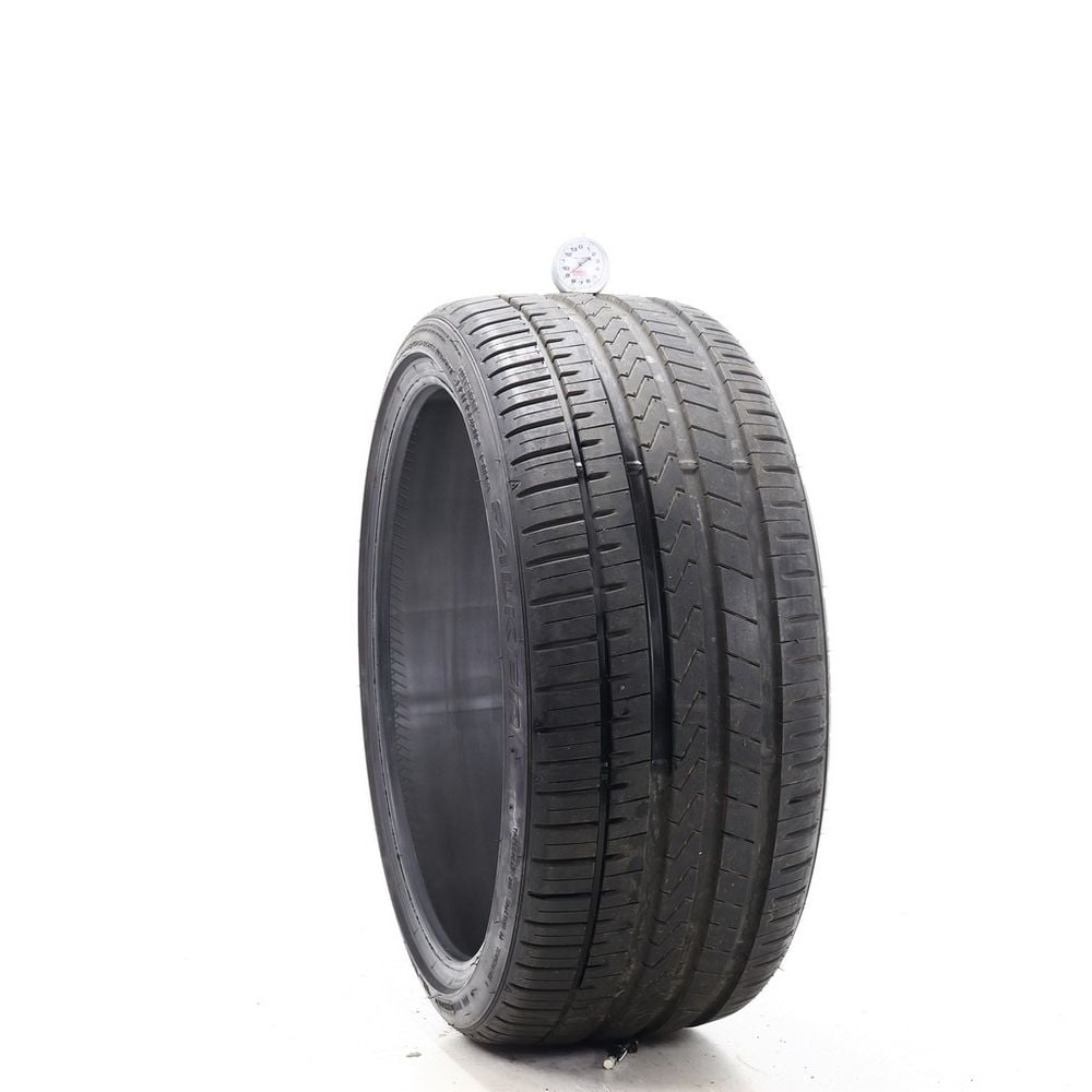 Set of (2) Used 235/35ZR19 Falken Azenis FK510 91Y - 7.5-9/32 - Image 4
