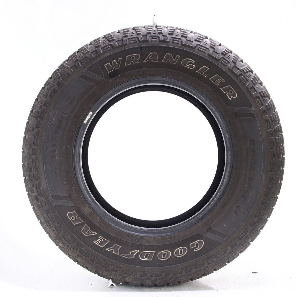 Set of (2) Used 265/70R17 Goodyear Wrangler Workhorse AT 115T - 6.5-7/32 - Image 3