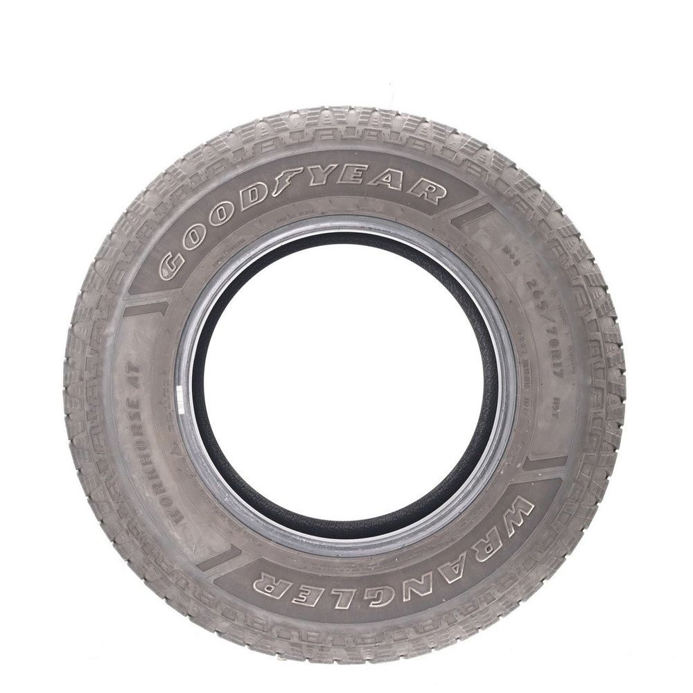 Set of (2) Used 265/70R17 Goodyear Wrangler Workhorse AT 115T - 6.5-7/32 - Image 6