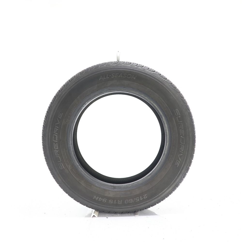 Set of (2) Used 215/60R15 SureDrive All-season 94H - 8.5-9/32 - Image 3