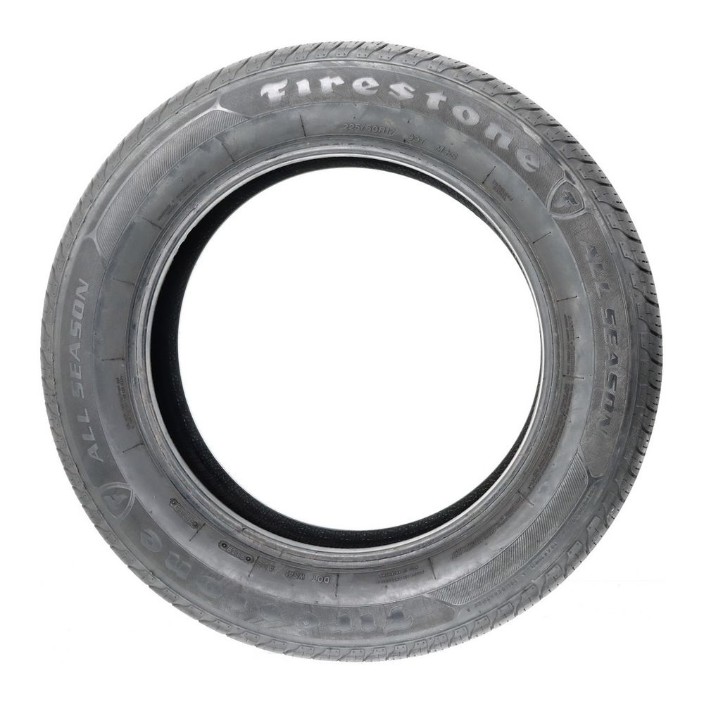 Set of (2) Used 225/60R17 Firestone All Season (Firestone) 99T - 5.5-7/32 - Image 3