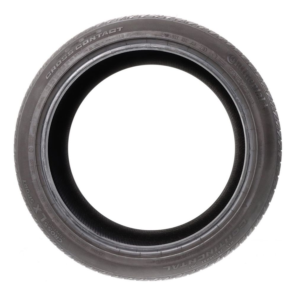 Set of (4) Used 285/40R22 Continental CrossContact LX Sport LR ContiSilent 110Y - 5-6.5/32 - Image 9