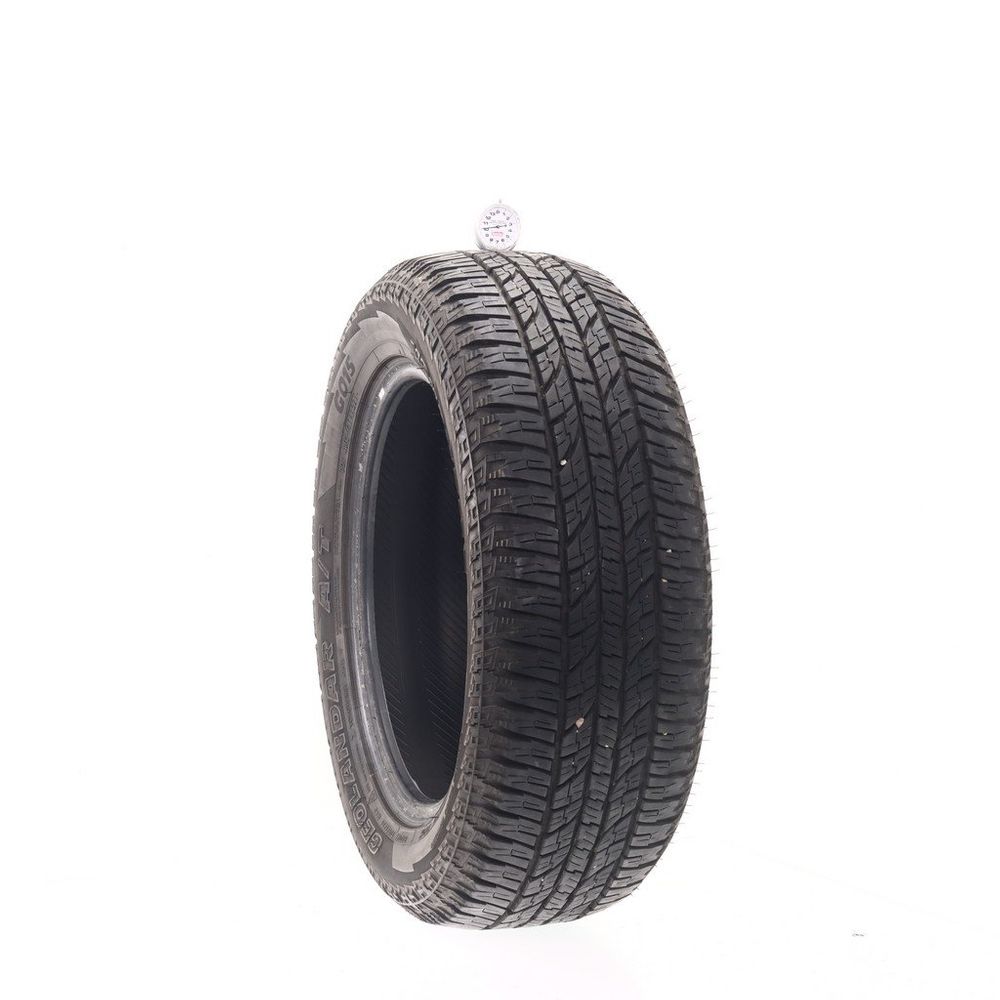 Set of (2) Used 225/60R17 Yokohama Geolandar A/T G015 99H - 10-11/32 - Image 1