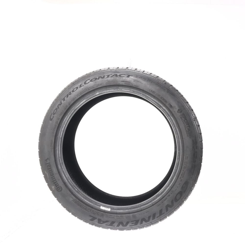 Set of (4) Used 245/45ZR18 Continental ControlContact Sport SRS Plus 100Y - 7.5-9/32 - Image 3