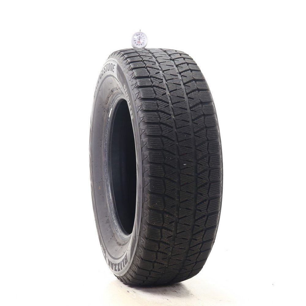 Set of (2) Used 235/65R16 Bridgestone Blizzak WS80 103T - 7.5-9/32 - Image 1