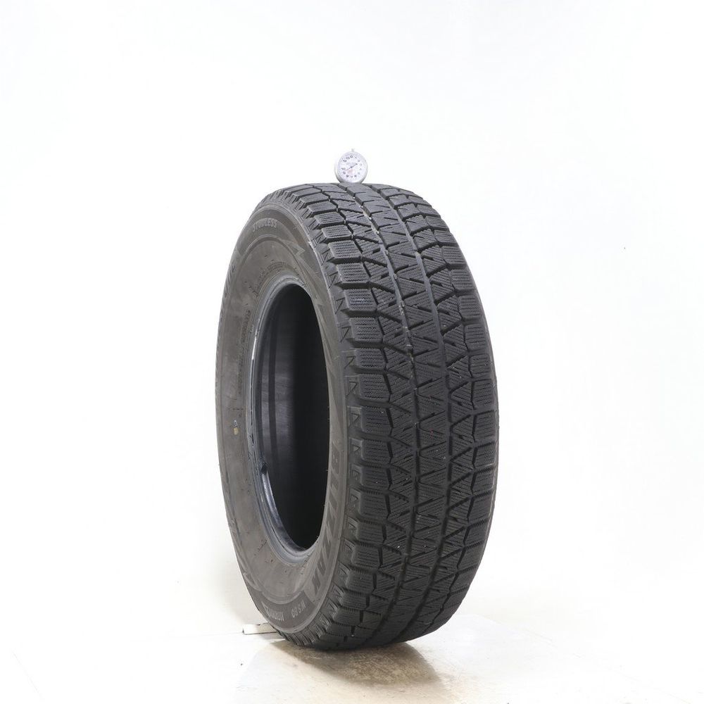 Set of (2) Used 235/65R16 Bridgestone Blizzak WS80 103T - 7.5-9/32 - Image 4