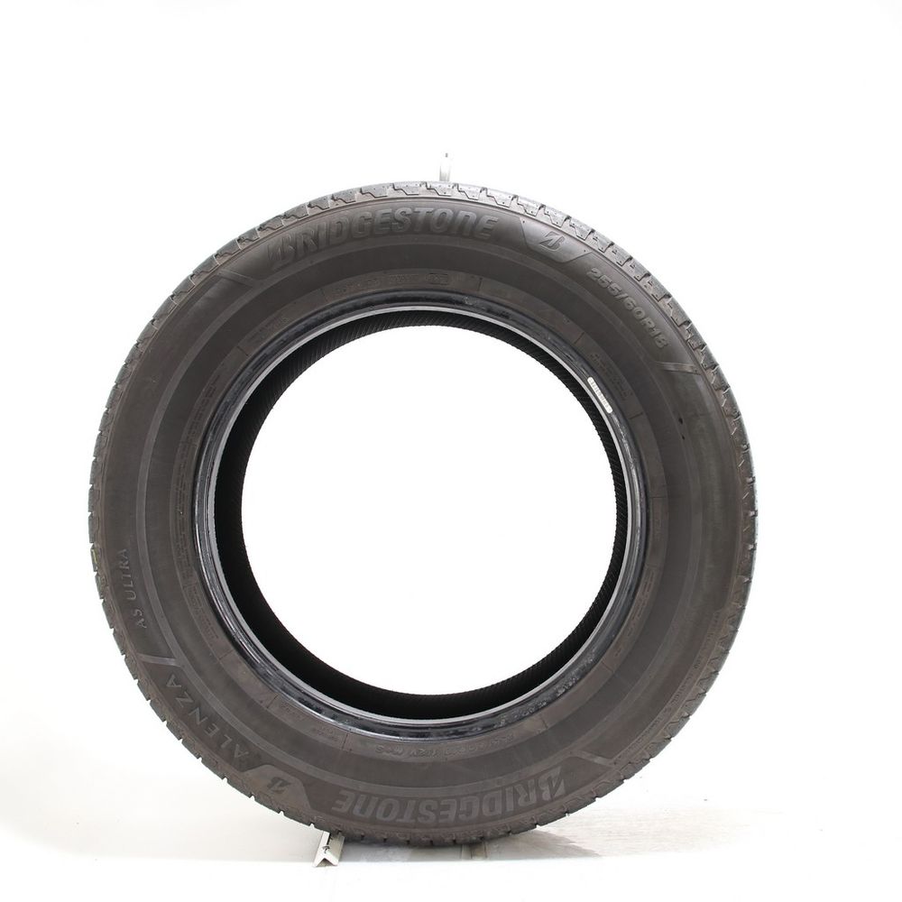 Set of (2) Used 255/60R18 Bridgestone Alenza AS Ultra 112V - 6-6.5/32 - Image 3