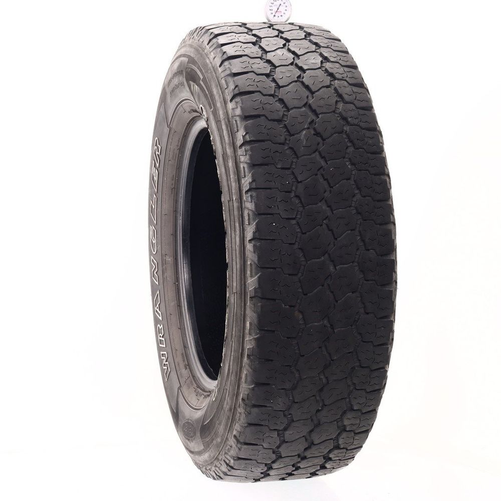Set of (4) Used LT 275/70R18 Goodyear Wrangler All-Terrain Adventure Kevlar 125/122R E - 8-8.5/32 - Image 1