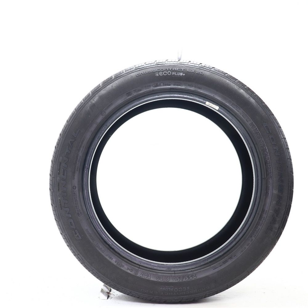Set of (2) Used 255/50R19 Continental CrossContact LX20 107H - 7-7.5/32 - Image 3