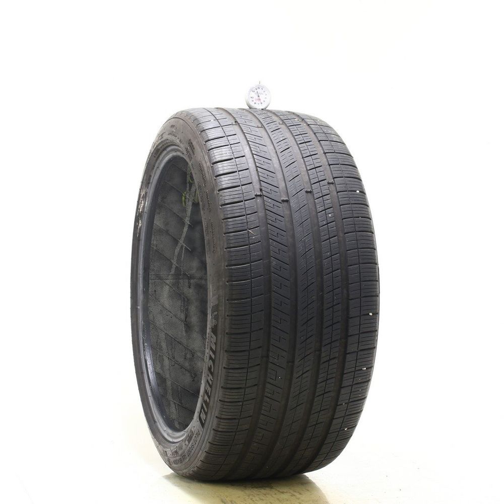 Set of (4) Used 295/35R21 Michelin Pilot Sport All Season 4 NEO 103V - 6-7/32 - Image 1
