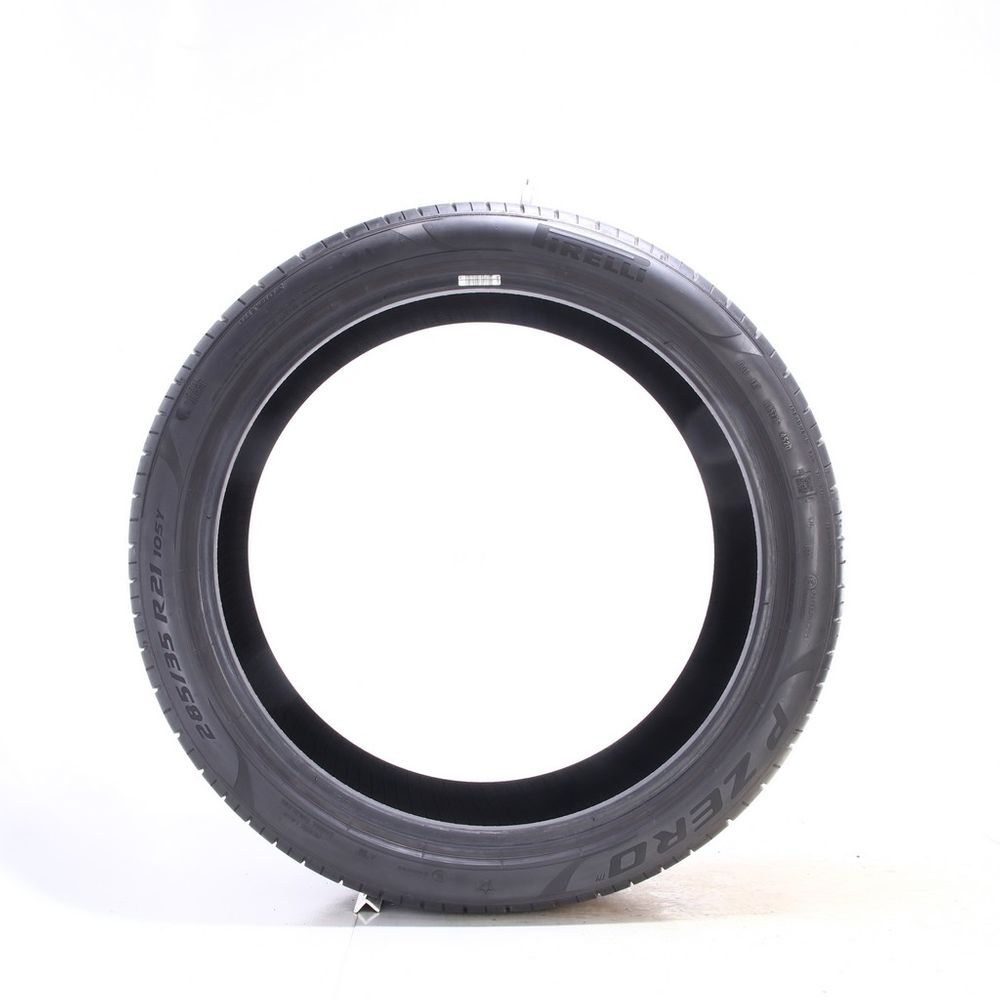 Used 285/35R21 Pirelli P Zero PZ4 Seal Inside 105Y - 5/32 - Image 3
