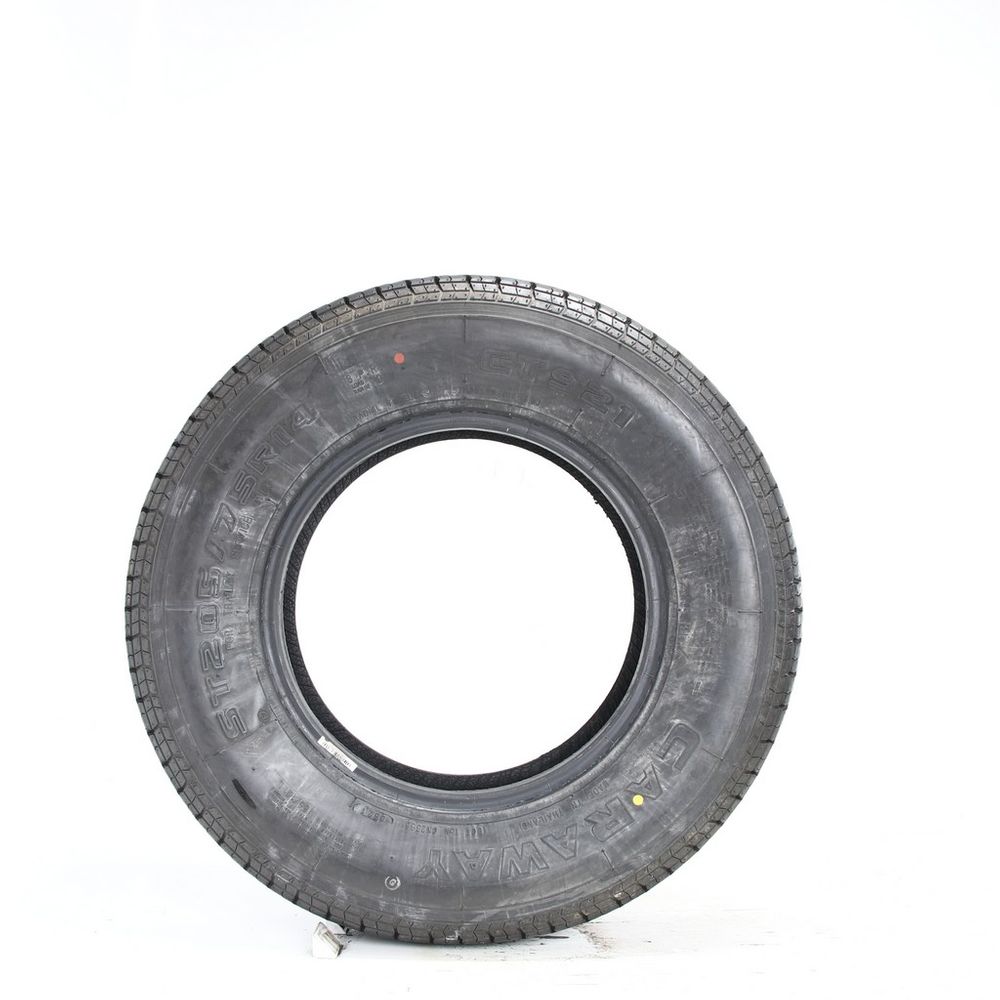 Set of (2) Driven Once ST 205/75R14 Caraway CT921 105/101L D - 9/32 - Image 3
