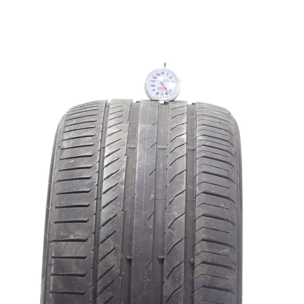 Set of (4) Used 255/40R21 Continental ContiSportContact 5 ContiSeal 102Y - 5.5-7/32 - Image 2