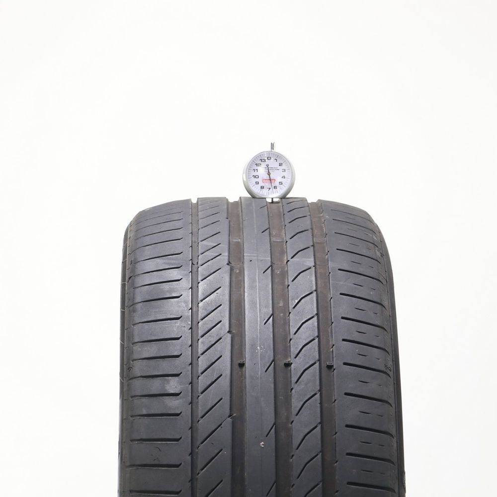 Set of (4) Used 255/40R21 Continental ContiSportContact 5 ContiSeal 102Y - 5.5-7/32 - Image 8