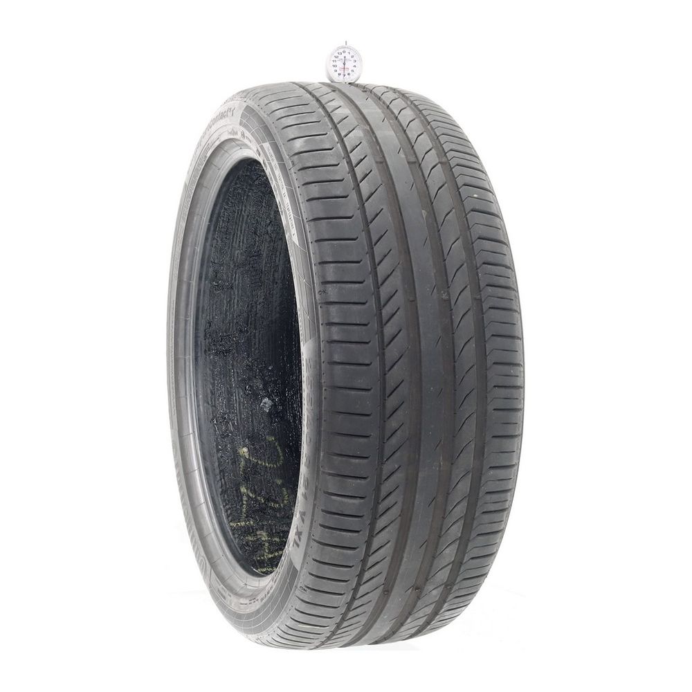 Set of (4) Used 255/40R21 Continental ContiSportContact 5 ContiSeal 102Y - 5.5-7/32 - Image 10