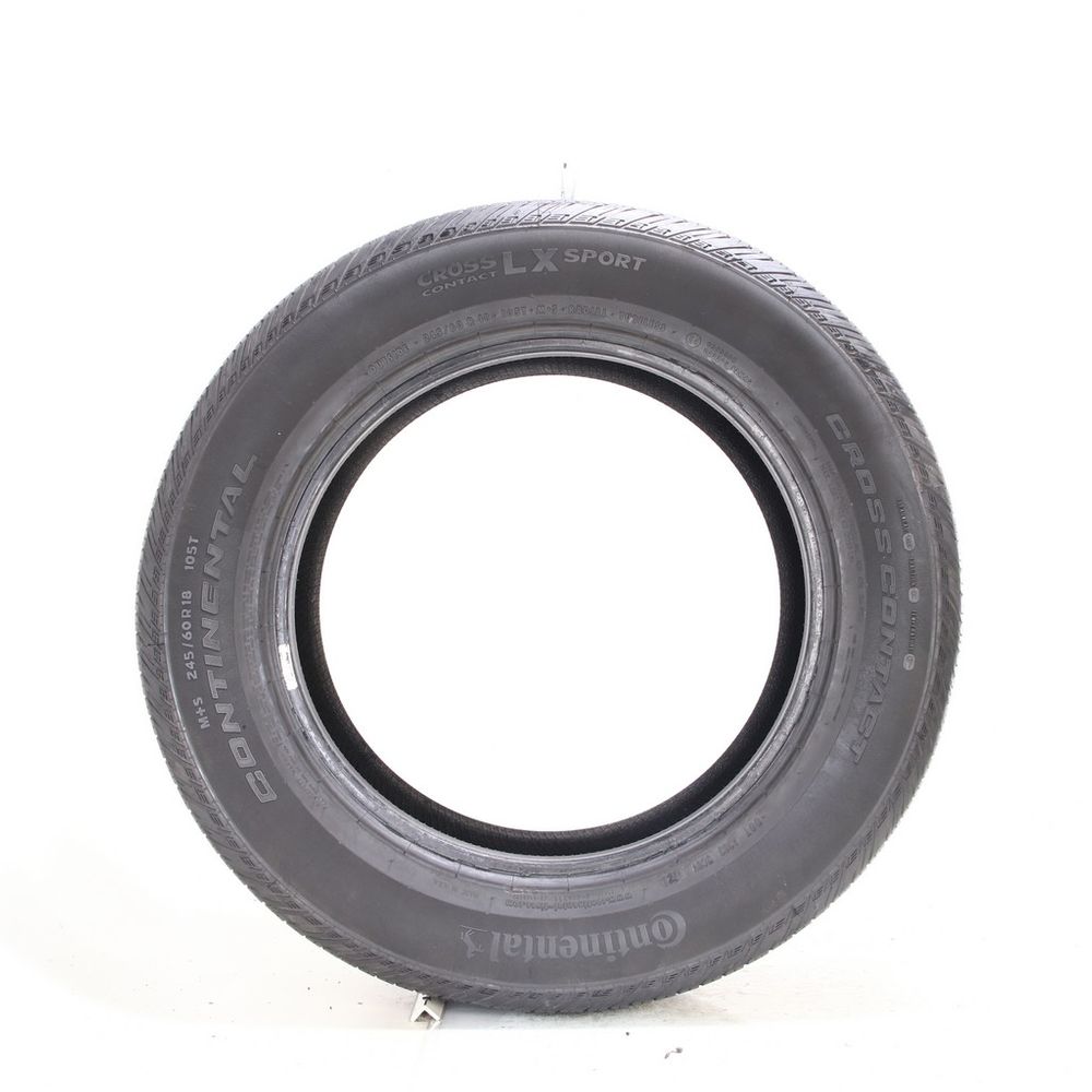 Set of (2) Used 245/60R18 Continental CrossContact LX Sport 105T - 5/32 - Image 3