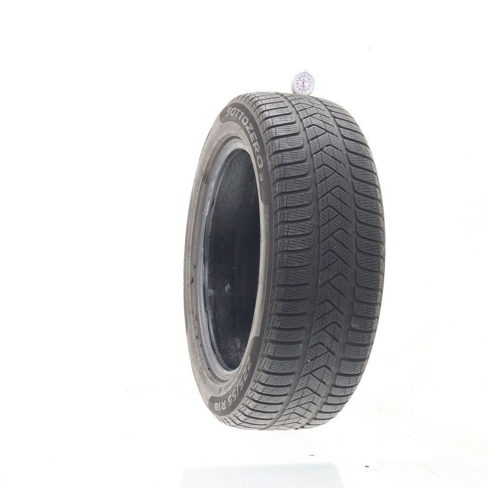 Used 225/55R18 Pirelli Winter Sottozero 3 98H - 6.5/32 - Image 1