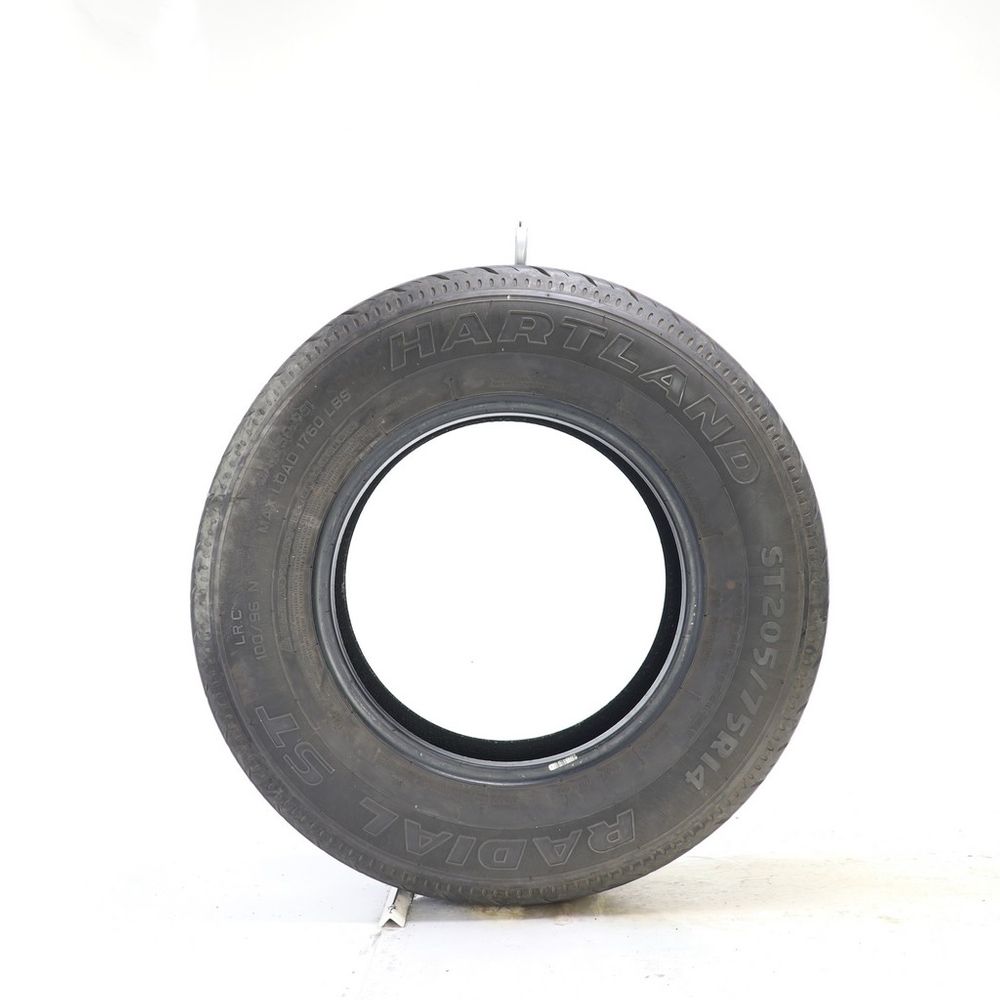 Set of (4) Used ST 205/75R14 Hartland Radial ST 100/96N C - 6/32 - Image 3