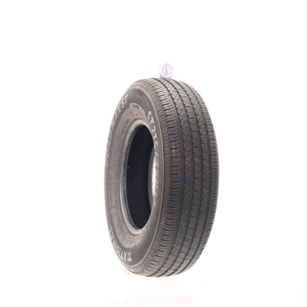 Set of (2) Used ST 215/75R14 National Road Max ST 102/98M C - 6.5/32 - Image 1