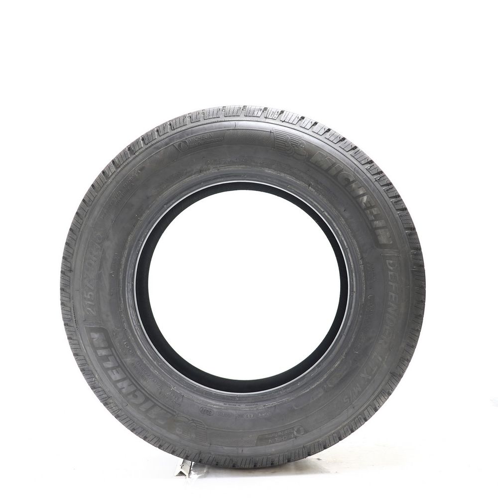 Set of (4) Driven Once 215/70R16 Michelin Defender LTX M/S 100H - 10.5-11/32 - Image 6