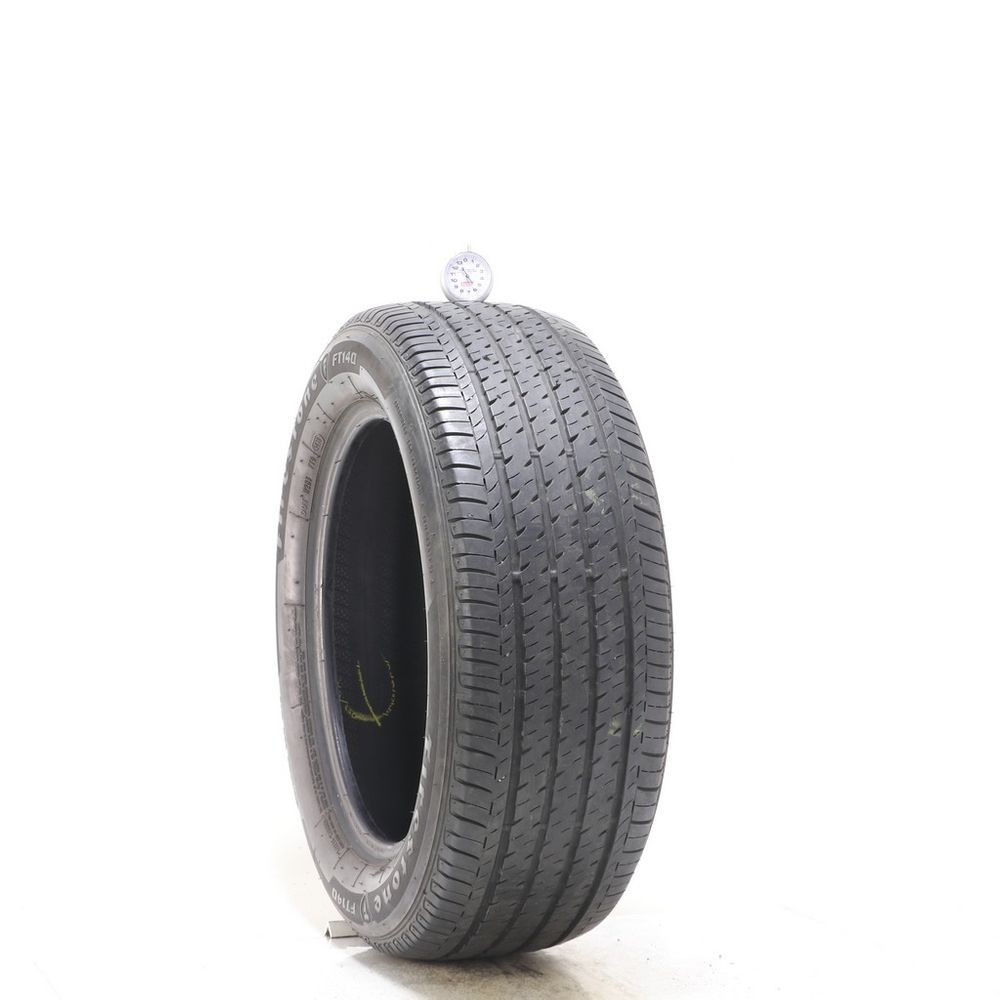 Set of (2) Used 215/55R16 Firestone FT140 93H - 5.5-6.5/32 - Image 1