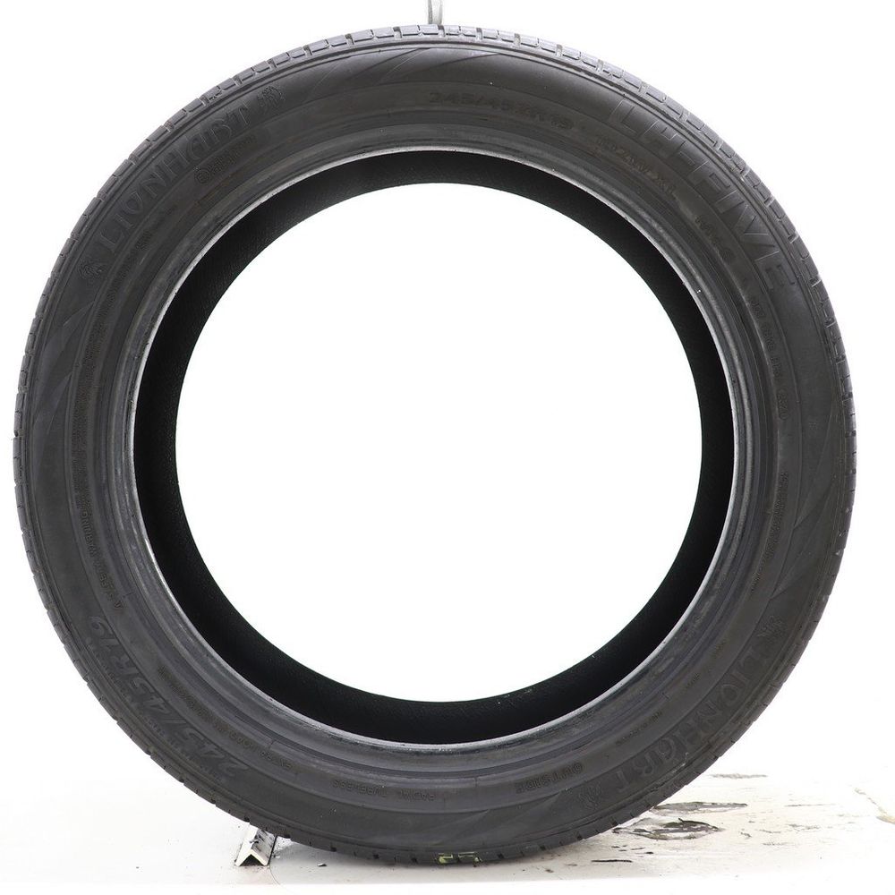 Set of (2) Used 245/45ZR19 Lionhart LH-Five 102W - 8-9/32 - Image 6