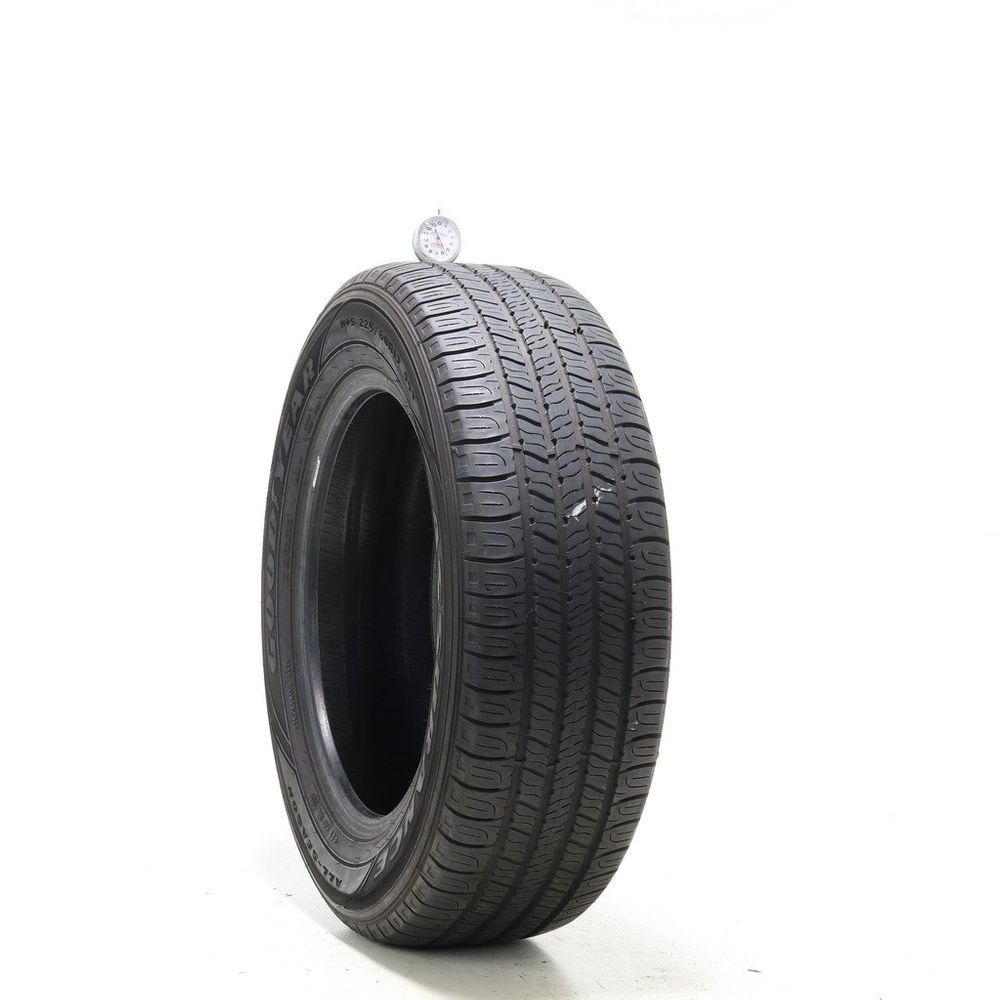 Set of (4) Used 225/60R17 Goodyear Assurance All-Season 99T - 5.5-7/32 - Image 1