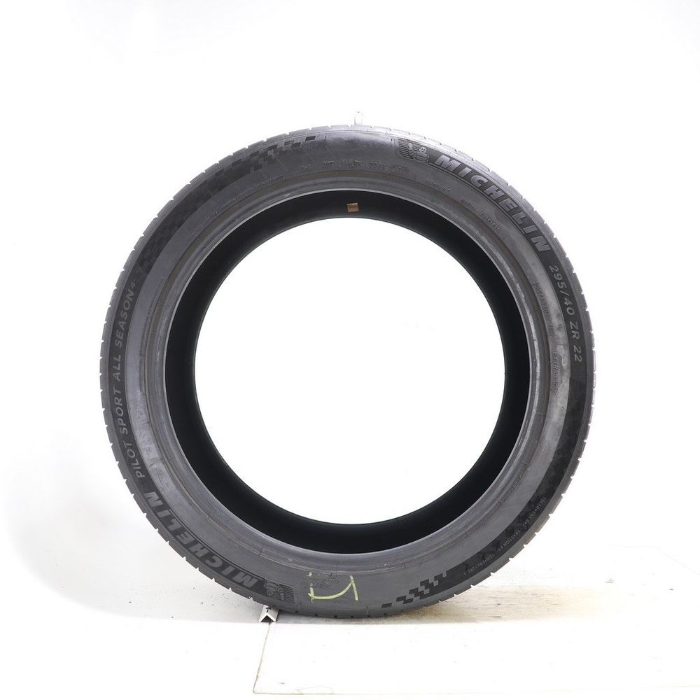 Set of (2) Used 295/40ZR22 Michelin Pilot Sport All Season 4 112Y - 8.5-9/32 - Image 6