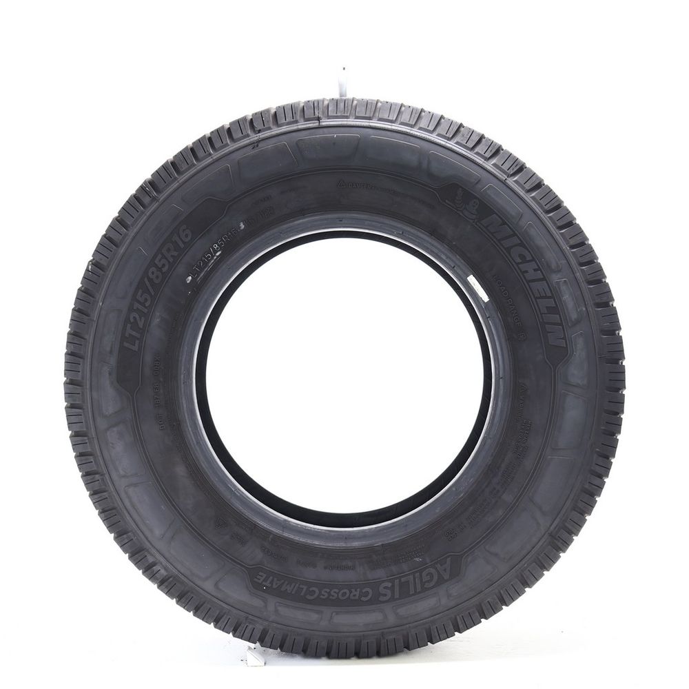 Set of (2) Used LT 215/85R16 Michelin Agilis CrossClimate 115/112R E ...