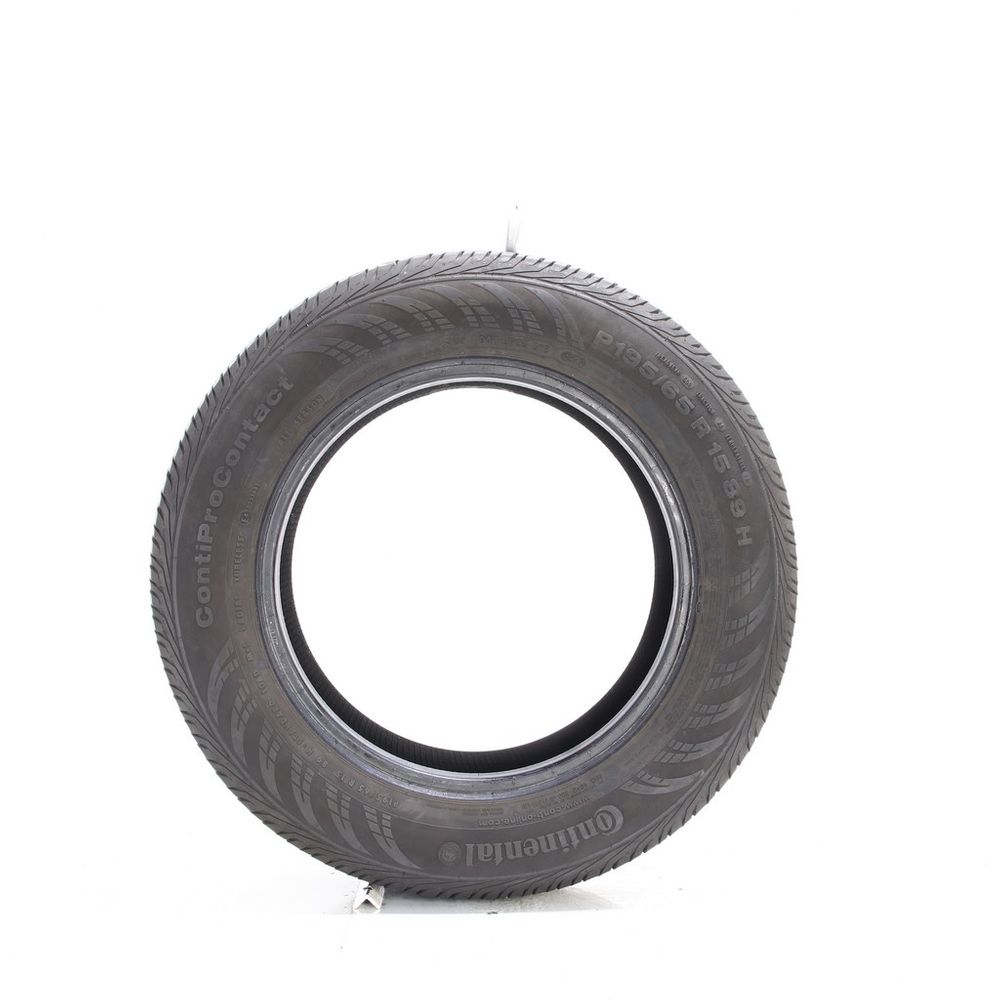 Set of (2) Used 195/65R15 Continental ContiProContact 89H - 8-9/32 - Image 3