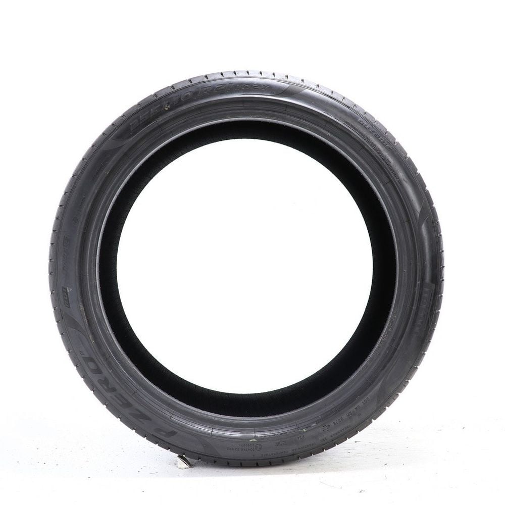 Set of (2) Driven Once 255/40R21 Pirelli P Zero PZ4 R01 PNCS 102Y - 9.5/32 - Image 3